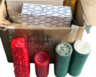 3047 - Lot of Assorted Candles