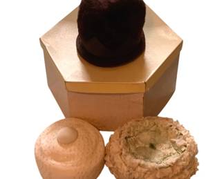 77 - 3 Women's Vintage Hats