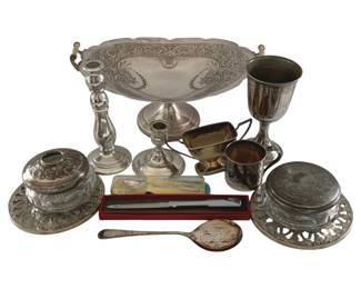 522 - Lot of Silver Plated Items