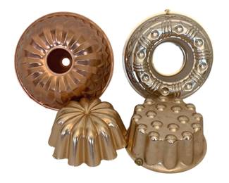 847 - 4 Copper Molds