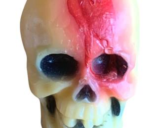 3093 - Skull Candle - 5" Tall