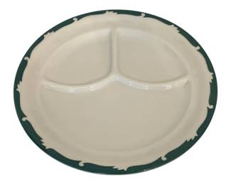 1025 - Syracuse Divided Plate - 9.5" Round