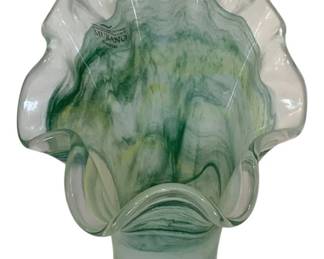 846 - Murano Glass Vase - 11" Tall