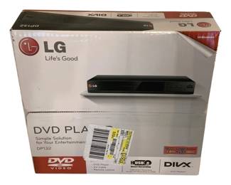 950 - LG DVD Player in Box (Description): Used as is electric/electronic/mechanical  item. No guarantee all components, untested.