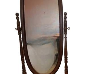 42 - Tilting Cheval Mirror - 61 x 23 x 19