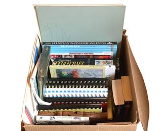 147 - Box of Assorted Books & More