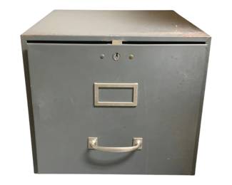 3131 - 1-Drawer Metal File Cabinet - 16 x 15 x 12.5