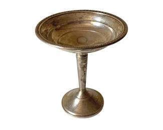 292 - Sterling Silver Weighted Compote - 5.5" Tall