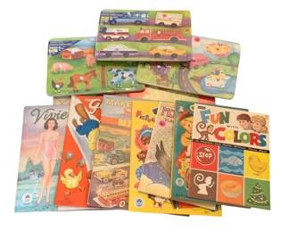 149 - Lot of Kid's Coloring Books & Puzzles