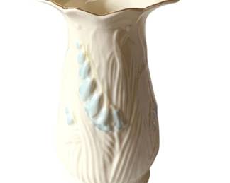 314 - Belleek Vase - 6" Tall