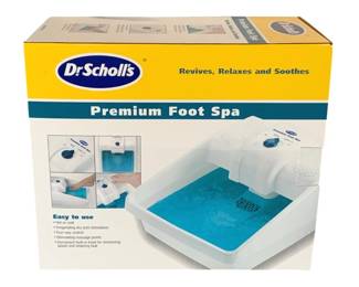 876 - Dr. Scholl's Foot Spa (Description): Used as is electric/electronic/mechanical  item. No guarantee all components, untested.