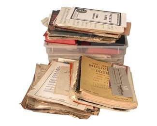 545 - Lot of Assorted Sheet Music