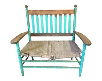 3147 - Wood Bench - 42 x 23 x 43 - as is