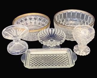 721 - Lot of Assorted Glass Items