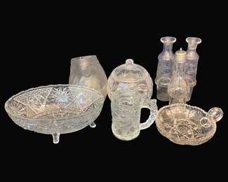 821 - Lot of Assorted Glass Items