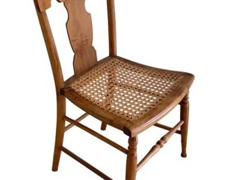 2005 - Antique Wooden Chair - 16 x 16 x 33