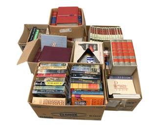 3136 - Boxes of Assorted Books