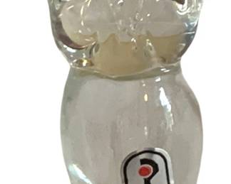 146 - Pilgrim Glass Owl - 3" Tall