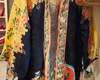 1960s short kimono