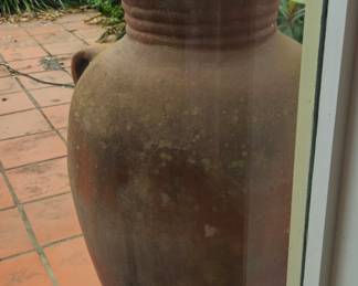 Large pottery urn