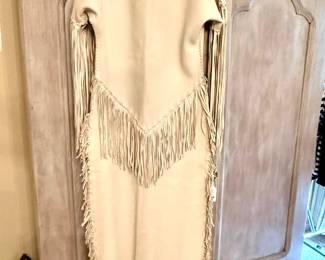 Beautiful leather dress. Size small.