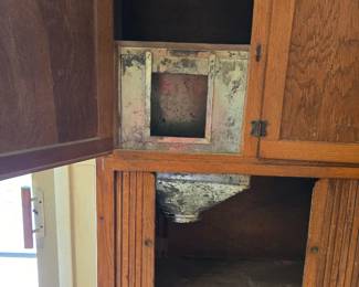 Sifter in Hoosier cabinet 