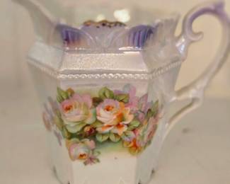 Handpainted porcelain creamer 