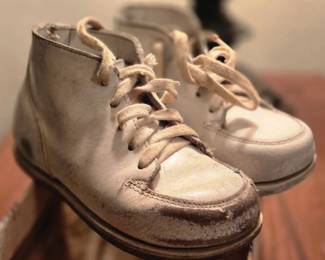 Vintage baby shoes 