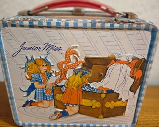 Junior Miss metal lunch box 