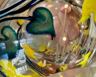 Signed Art Glass Jon Lofton