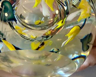  Signed Art Glass Jon Lofton