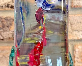Signed Art Glass Jon Lofton