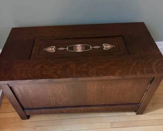 Gustav Stickley Collector Chest 32 wide by 16 inches tall