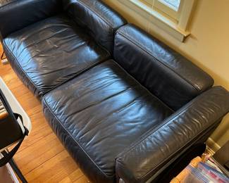 Cassina LC3 sofa designed by Le Corbusier.