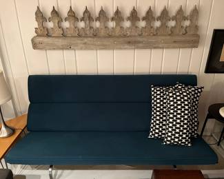 Herman Miller Eames compact sofa.