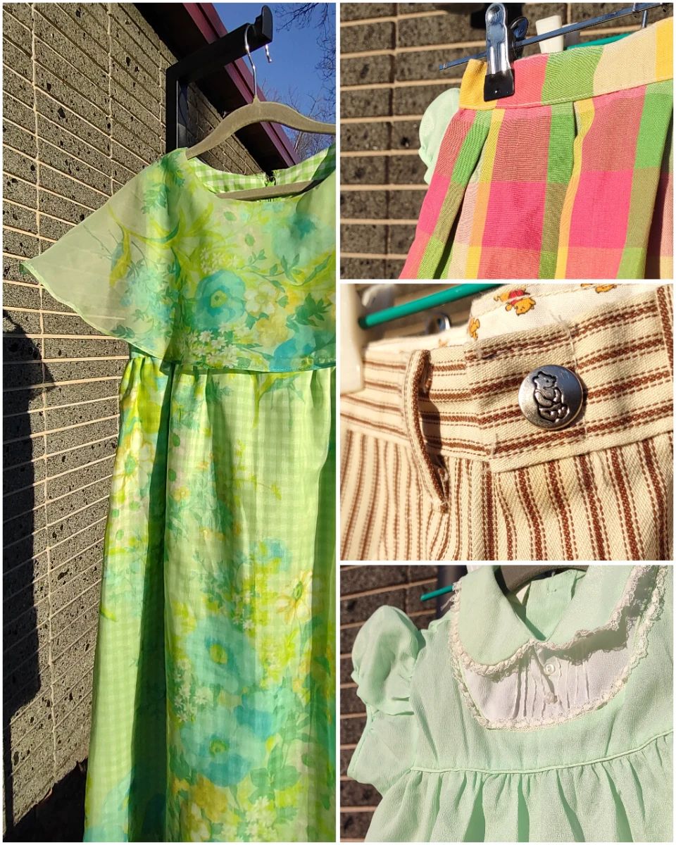 Vintage children's clothing