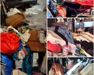 Vintage clothing and home goods