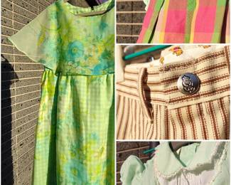 Vintage children's clothing