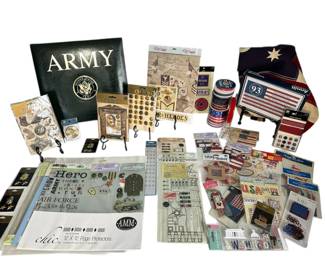 Proud Military Family Themed Papercrafting Supplies