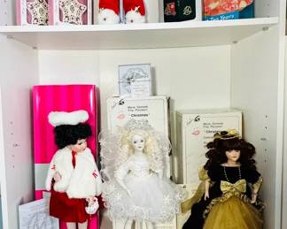 MARIE OSMOND Porcelain Christmas Collectibles