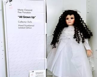 MARIE OSMOND Large Porcelain Collectible Jessica Doll