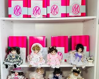 MARIE OSMOND 12 Collectible Tiny Tots Porcelain Dolls