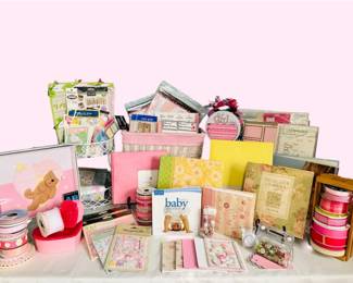 Its A Girl Themed Papercrafting Supplies