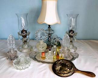 Antique Glass Perfume Bottles