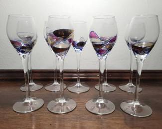 Fine Romanian Stemware
