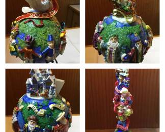 CHRISTOPHER RADKO Globe Ornaments