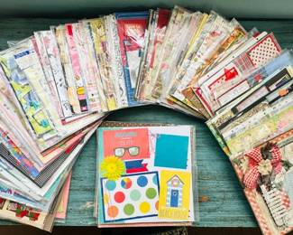 Scrapbooking Premade Pages