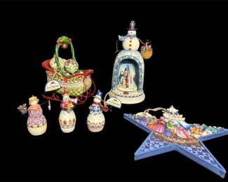 JIM SHORE Snowmen  More