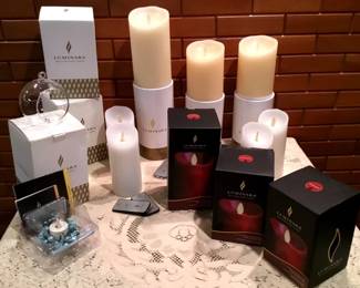 016 LUMINARA Candle Lot