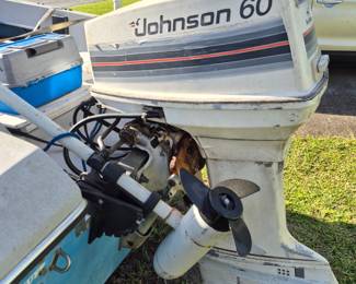 1983 Cobia with Trailer and 60hp Johnson Motor